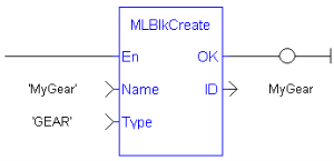 MLBlkCreate: LD example